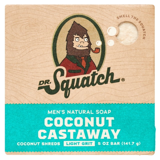 Dr. Squatch Coconut Castaway - Bar Soap