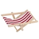 thumbnail image 4 of Mini silla de playa ligera mini silla de madera 1:12 para accesorios de casa de muñecas para niños ANGGREK Otros, 4 of 8