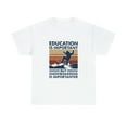 thumbnail image 2 of Education is important but snowboarding is importanter vintage T-Shirt, 2 of 2