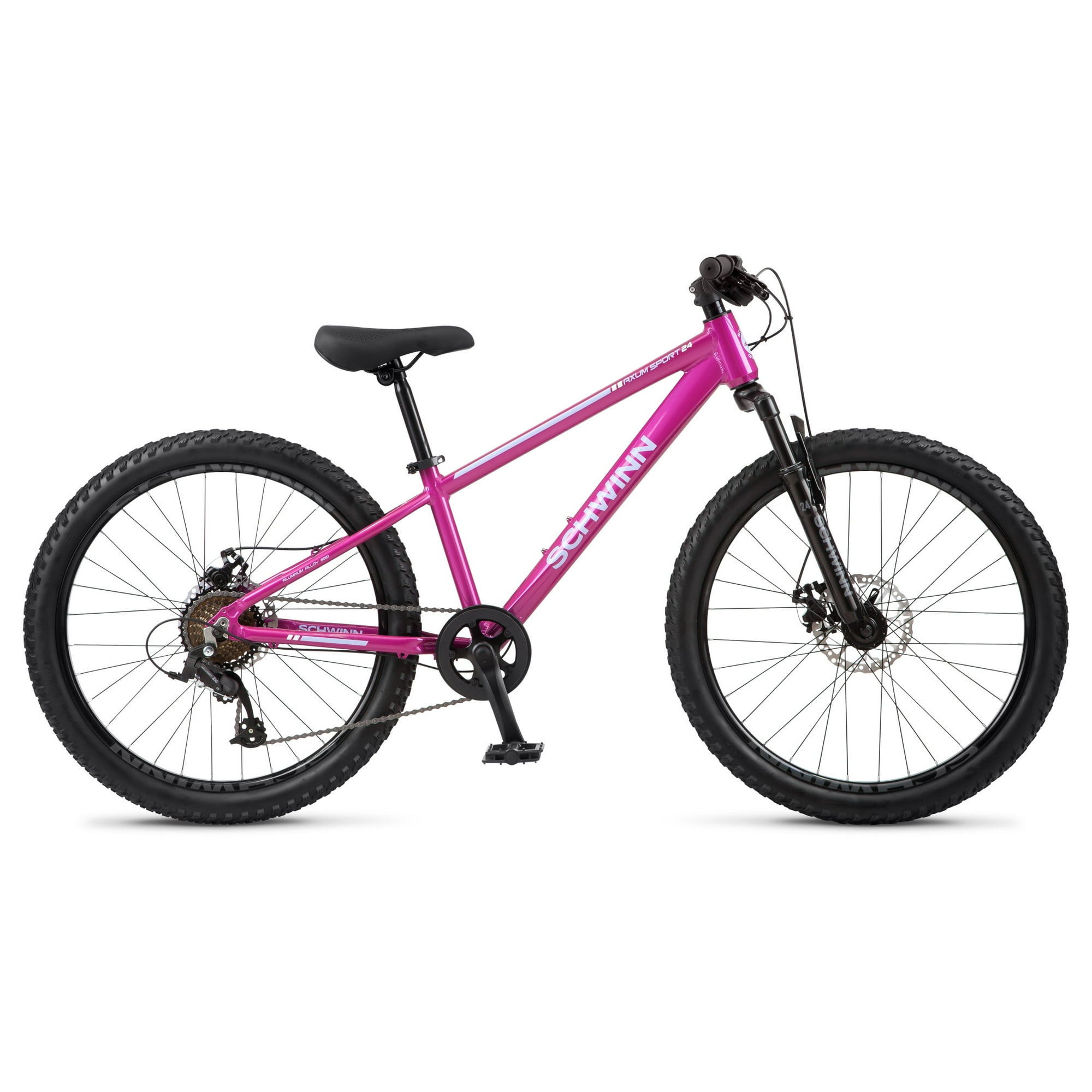 Schwinn Axum Sport Youth Unisex 24-in. Mountain Bike, Pink