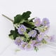 thumbnail image 2 of Ramo de flores artificiales de crisantemo para decoración del hogar, bodas y fiestas. Púrpura, 2 of 9