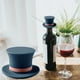 thumbnail image 1 of Tapón de botella de vino con doble sellado y tapón de uva | Conserva la frescura del vino tinto | 3 opciones de color | Sello hermético de plástico para botellas de vino, cerveza, aceite y vinagre, 1 of 5