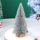 thumbnail image 5 of Adorno de árbol de Navidad plateado, decoración (altura 25 cm), 5 of 8