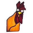 thumbnail image 1 of 20cm Creative Peeping Rooster Window Corner Decor Acrylic Balcony Ornament - Style C, 1 of 5