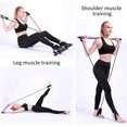 thumbnail image 4 of Portable Pilates Bar Kit with Resistance Band Yoga Pilates Stick, Exercise Toning Bar with Foot--, 4 of 4
