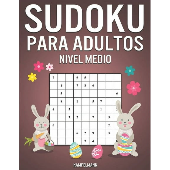 Sudoku Para Adultos Nivel Medio: 365 Sudoku de Media Dificultad para Adultos con Soluciones y Instrucciones - Edición de, (Paperback)