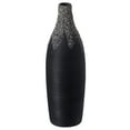 thumbnail image 5 of Modern Decorative Ceramic Table Vase Ripped Design Bottle Shape Flower Holder, 5 of 9