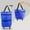 A-Blue, variant on Pedty 1*Tug Bag,Shopping Trolley Bag Portable Multifunction Folable Tote Bag Shopping Cart Reusable Grocery Bags With Wheels Rolling Grocery Cart