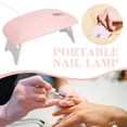 thumbnail image 3 of SharkTRUE Vernis à Ongles Gel 6W UV LED Lampe de Voyage Manucure Portable 6 LED, 3 of 8