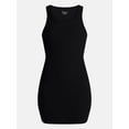 thumbnail image 5 of No Boundaries Ribbed Tank Mini Dress, Women’s XXS-XXL, 5 of 5