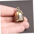 thumbnail image 6 of BESTYASH 2Pcs Diy Brass Decor Golden Brass Bell Key Buckle Home Decoration for Friends, 6 of 7