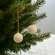 thumbnail image 4 of Xihbxyly Colgantes Navideños de Madera, Adornos Colgantes Rojos, Diseño de Madera Natural, Perfectos para Decorar Árboles de Navidad, Paredes y Puertas, Fiestas y Bodas, Juego de 3, Tamaño 5 X 2 Cm., 4 of 7