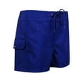 thumbnail image 2 of Jag Women's Solid Cargo Laced Board Shorts, 2 of 3