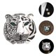thumbnail image 2 of Tigre en forma de broche Rhinestone con incrustaciones con incrustaciones Brooch Moda de moda accesorio, 2 of 5