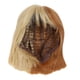 thumbnail image 1 of Pelucas con flequillo, cabello liso castaño claro y oscuro, para cosplay, fiesta de Halloween, pelucas sintéticas para mujeres (castaño claro y marrón oscuro), 1 of 14