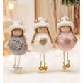 thumbnail image 2 of Set de 3 Muñecas Ángel de Navidad para Decoración Comanro, 2 of 8