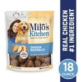 Milo's Kitchen Chicken Meatballs Dog Treats, 18Ounce Bag