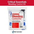thumbnail image 7 of First Aid Only Critical Essentials Bleeding Control Kit for Chest & Limb Wounds, 9 Piece Kit, 7 of 7