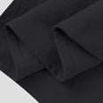 thumbnail image 6 of BLTIBY Mens Cotton Linen 2 Piece Outfits Summer Set Short Sleeve Button Down Lapel Shirts and Drawstring Shorts Beach Casual Loungwear with Pockets Black L, 6 of 8