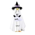 thumbnail image 2 of Ktlvex Halloween Ghost Decorations, Ghost Goose Outfit with Witch Hat, Outdoor Yard Porch Standing Halloween Display for Home Holiday Party Decor（B）, 2 of 5