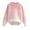 Pink 01, variant on Girls Sweaters Cute Doll Collar Fuzzy Color Block Cable Knit Pullover Tops Fall Casual Tween Sweater,11 Years