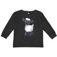 thumbnail image 3 of Inktastic Cute little lamb Boys or Girls Long Sleeve Toddler T-Shirt, 3 of 5