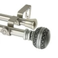 thumbnail image 2 of Ornament 13/16 inch Double Curtain Rod-Color:Antique Brass,Size:66-120", 2 of 2