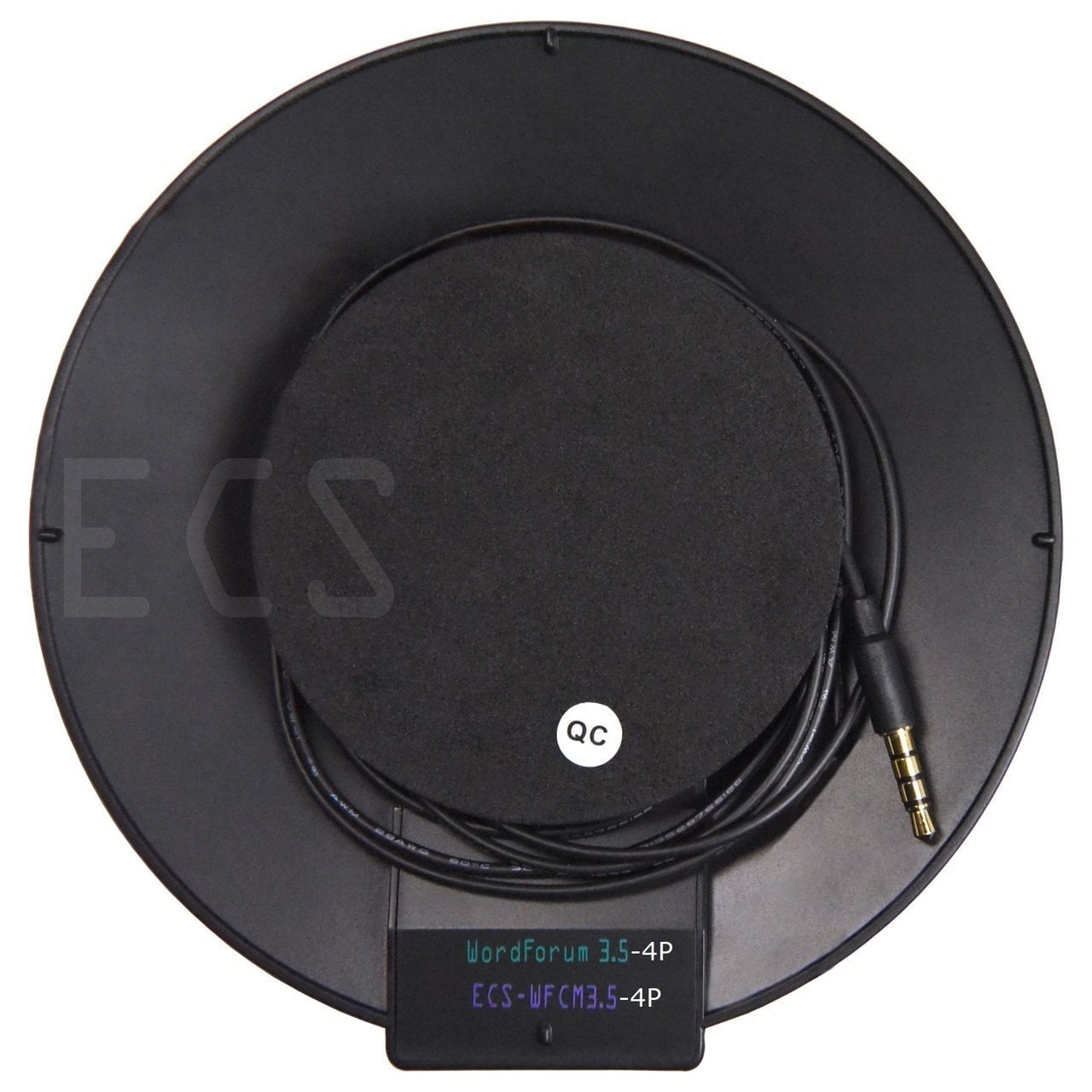 (1) WordForum 3.5 mm 4 pole with (1) WordForum 3.5 mm 360? Omni-directional Conference Recording Microphones for iPhone, Android, Smartphone, Microsoft Surface, Tablets with 3.5 mm 4 Pole Jack