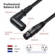thumbnail image 5 of Adaptador Cable Extensión Micrófono XLR 0 3/1/2/3/5/10M Recto A 90 Grados, 5 of 9