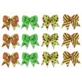 thumbnail image 3 of Adornos navideños Lazo Adorno navideño Cinta Adornos Coronas Lazo para 12 piezas, 3 of 9