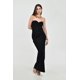 thumbnail image 1 of Vestido largo con abertura Roman Fashion /Juvenil, 8727 (Negro) negro G, 1 of 6
