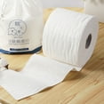 thumbnail image 4 of serony 1 Rouleau de Serviette de Visage Jetable en Coton Tissu Non Tissé Point de Rupture Lingette Douce, 4 of 8