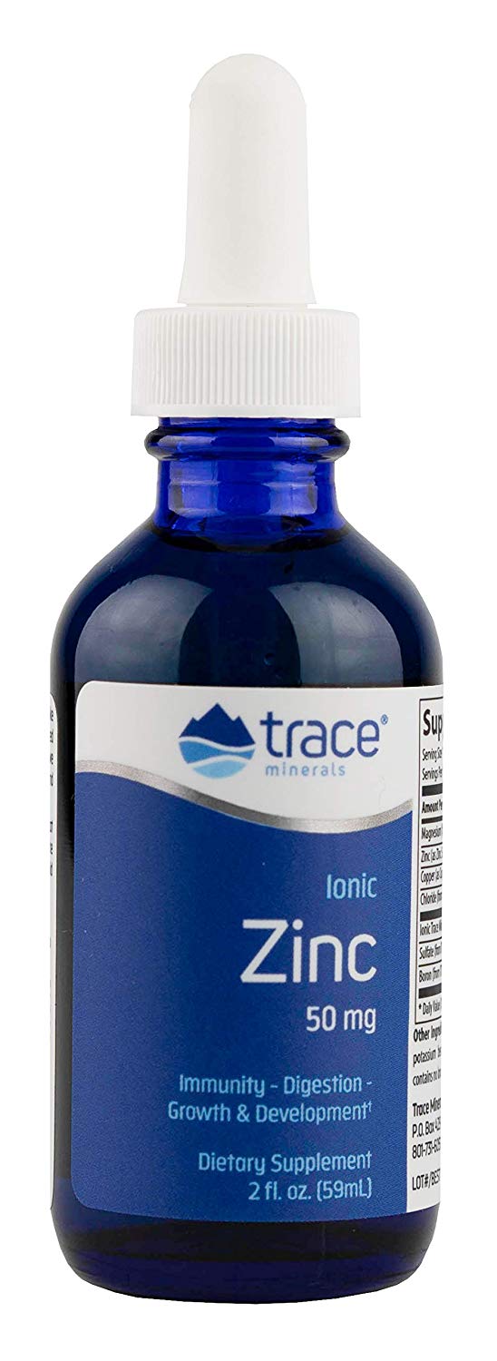 Trace Minerals Research Liquid Ionic, Zinc, 2 Ounce