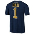 thumbnail image 3 of Men's Navy Nashville Predators Greatest Dad Tri-Blend T-Shirt, 3 of 3