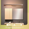 thumbnail image 4 of RENACLIPY 1 Set Mirror Lighting Fixture Aluminum Heat Dissipation LED Lights for Bathroom, 4 of 8