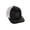 Black White White Black, variant on Structured Trucker Mesh Hat Custom Colors Letter Q Initial Baseball Mid Profile