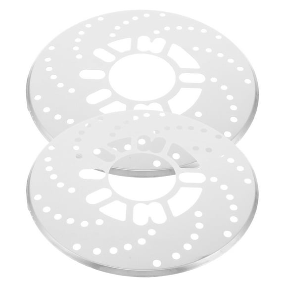 2pcs Car Brake Plate Cover Aluminum Alloy Disc Brake Protective Cover For Auto Wheel Brake Cars Decorative Disc Brake Cover Automotive Modification Brake Cover Disc