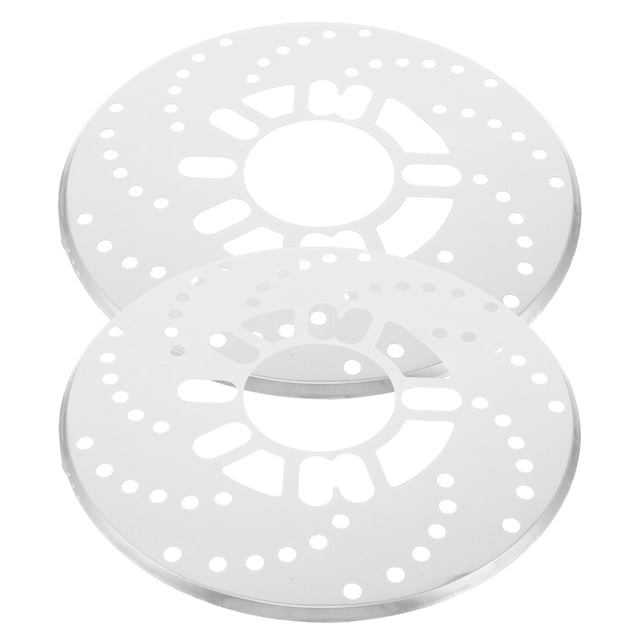 unbranded 2Ud Cubierta De Disco De En Aluminio Para Auto Con Moderno Que Mejora Apariencia Exterior