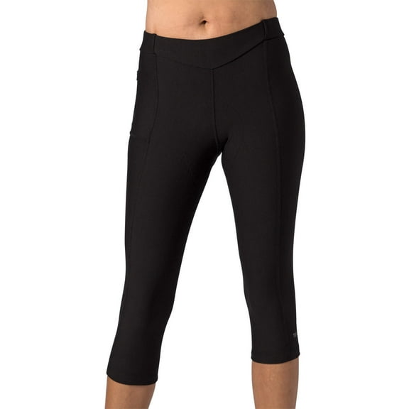 Terry Cycling Clothes for Women, Bike Knicker, Padded Cycling Capris Women With Padding Pocket Bike Chamois Reg & Plus Size