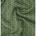 thumbnail image 1 of Soimoi Green Velvet Fabric Tiger Animal Skin Fabric Prints By Yard 60 Inch Wide, 1 of 6