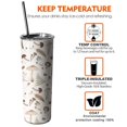 thumbnail image 6 of Mushroom 20 Oz Insulated Stainless Steel - Insulated Water Bottle- Insulated Travel Coffee Mug, 6 of 7