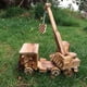 thumbnail image 4 of Simulation Crane 1Pcs Multi Kid-Friendly Gift Wooden Crane Model for Decoration, 4 of 5