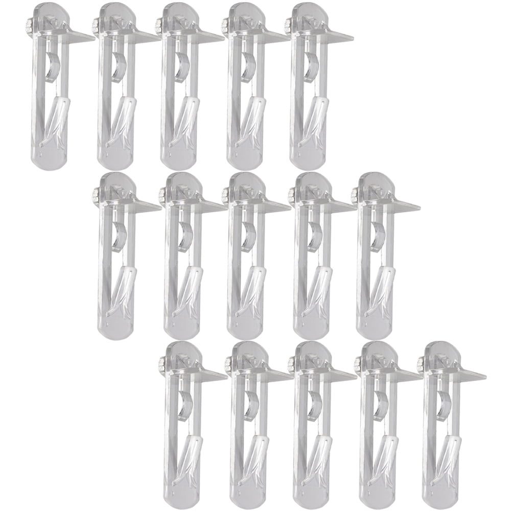 Shelf pegs 30Pcs Shelf Support Pegs Locking Shelf Clips Clear