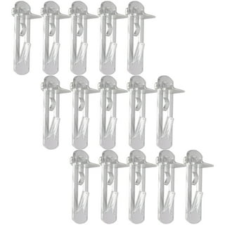 Kitchen cabinet shelf supports pegs pins plastic pack of 4 - Moderix