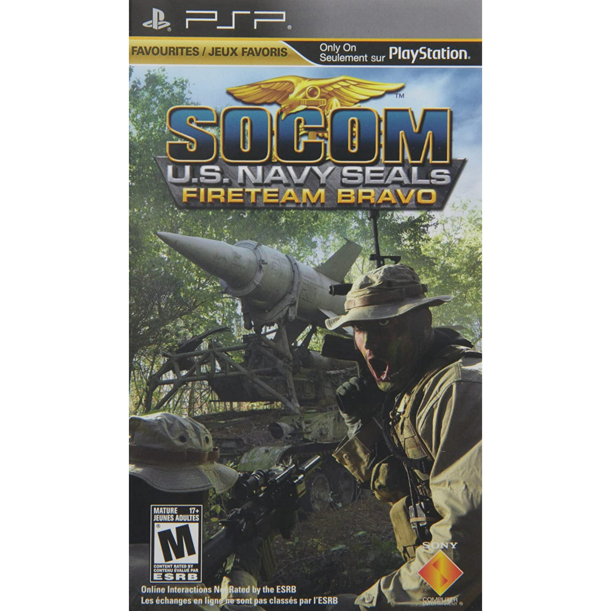Socom Fireteam Bravo Playstation Portable Walmart Canada Socom Fireteam Bravo Playstation Portable Walmart Canada