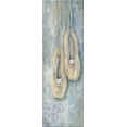 thumbnail image 2 of May 11x24 White Modern Wood Framed Museum Art Print Titled - Hanging Ballerina Shoes, 2 of 4