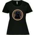 thumbnail image 3 of Inktastic Black Lab Dog Labrador Retriever Women's Plus Size T-Shirt, 3 of 5