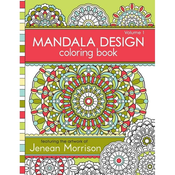Mandala Design Coloring Book, Volume 1 - Walmart.com
