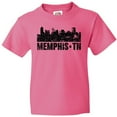 thumbnail image 3 of Inktastic Memphis City Skyline with Grunge Youth T-Shirt, 3 of 5