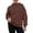 3-Brown, variant on Fiaer,Womens Plus Size Warm Sweatshirts,Women Turtleneck Loose Fit Casual Trendy Solid Long Sleeve Solid Cozy Pullover Coffee XXL